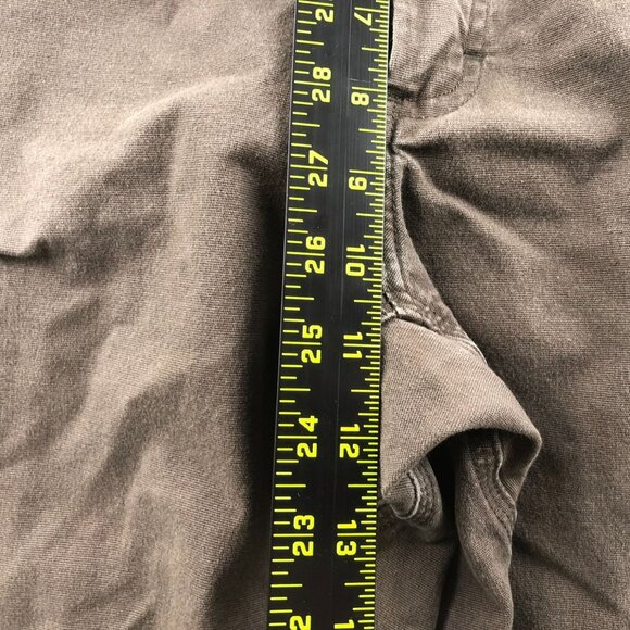 Duluth Trading Co Mens Cargo Pants Size 40x28 Straight Relaxed Fit Brown Classic - Picture 6 of 12